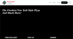 Desktop Screenshot of nicospizza.com